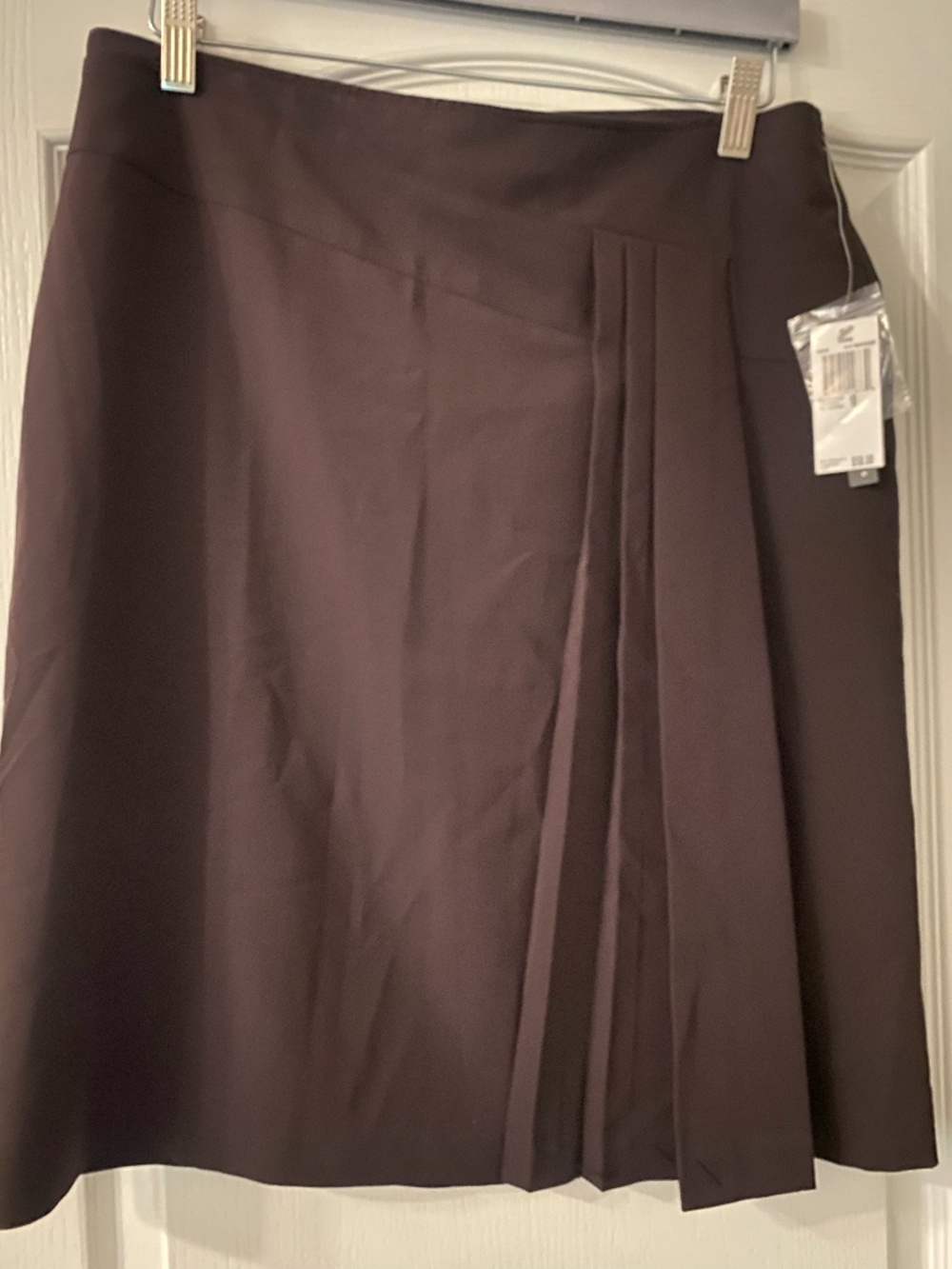 GRACE ELEMENTS DARK PLUM BURGUNDY SKIRT NEW SIZE 12